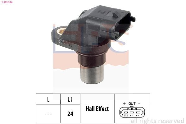 FACET 9.0344 EPS Made in Italy - OE Equivalent Sensor, RPM 1.953.344 buy