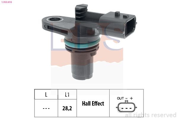 EPS 1.953.616 Camshaft position sensor NISSAN experience and price