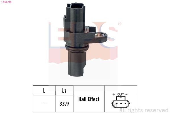 EPS 1.953.745 Sensor, RPM Made in Italy - OE Equivalent