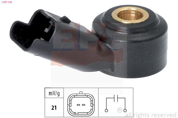 FACET 9.3138 EPS Made in Italy - OE Equivalent Knock Sensor 1.957.138 buy