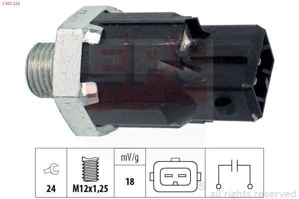 Dacia LOGAN Knock Sensor EPS 1.957.224 cheap