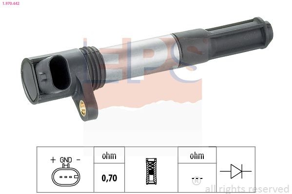 Iveco Ignition coil EPS 1.970.442 at a good price