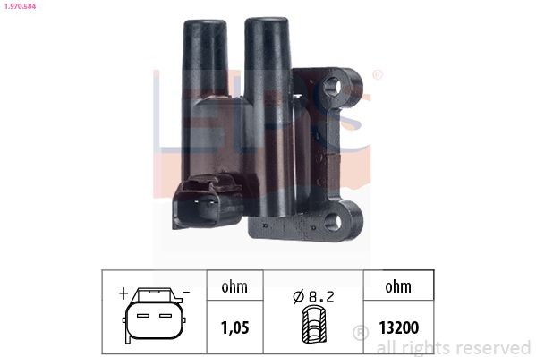 Great value for money - EPS Ignition coil 1.970.584