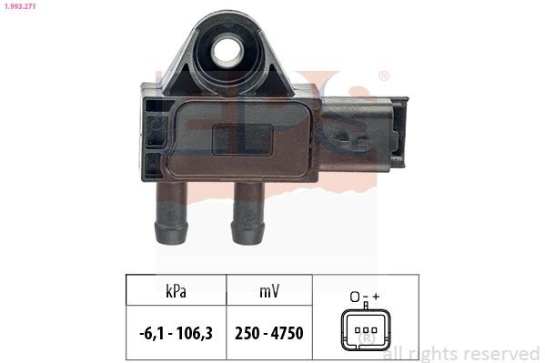 Toyota Sensor, exhaust pressure EPS 1.993.271 at a good price