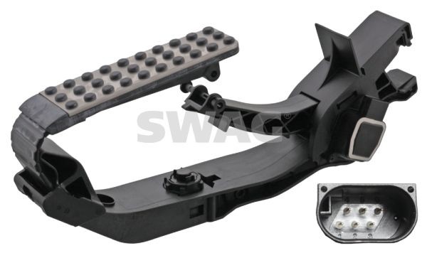 Original 10 10 0713 SWAG Pedal rubbers MERCEDES-BENZ