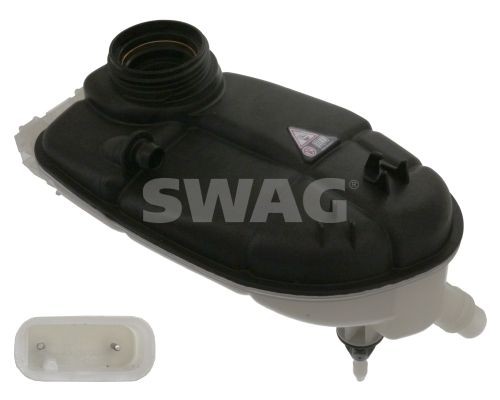 SWAG 10 10 1121 Coolant expansion tank with coolant level sensor, without lid