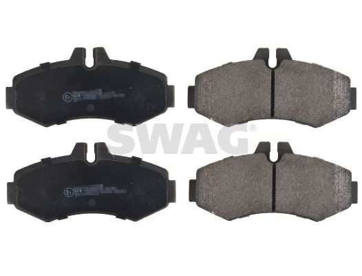 23022 SWAG Front Axle, prepared for wear indicator Width: 64,3mm, Thickness 1: 20,4mm Brake pads 10 91 6094 buy