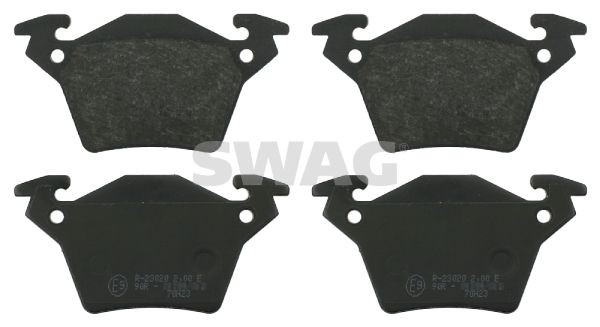 Original SWAG 23020 Disc brake pads 10 91 6255 for MERCEDES-BENZ VITO