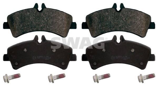 Mercedes SPRINTER Disk brake pads 8748268 SWAG 10 91 6709 online buy