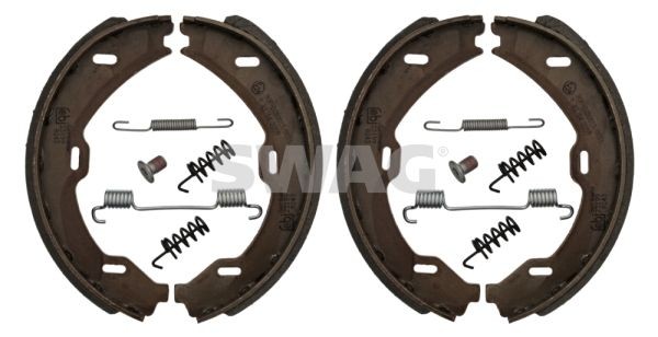 SWAG Parking brake shoes rear and front MERCEDES-BENZ S-Class Coupe (C215) new 10 92 3199