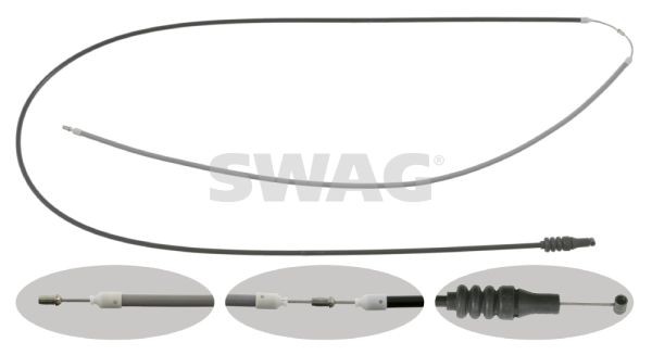 Hood and parts SWAG - 10 92 6682
