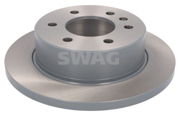 SWAG 10 92 7699 Brake disc Rear Axle, 298x16,3mm, 6x130, solid, Coated