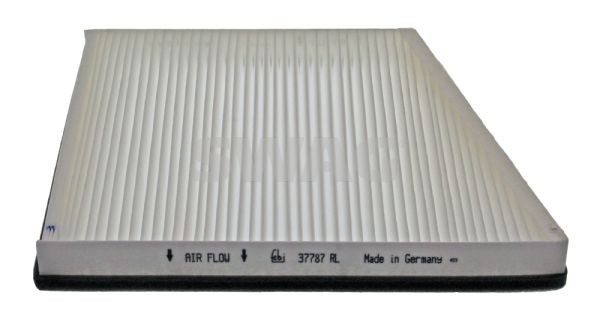 Air conditioner filter SWAG Pollen Filter, 255 mm x 35 mm - 10 93 7787