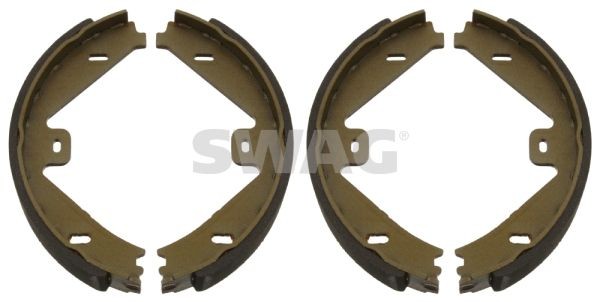 SWAG Emergency brake shoes rear and front Mercedes C204 new 10 93 9716