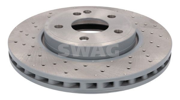 SWAG 10 94 4188 Brake disc Front Axle, 295x28mm, 5x112, perforated/vented, Coated, High-carbon
