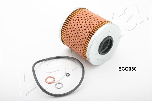 ASHIKA Filter Insert Inner Diameter: 28mm, Ø: 82mm Oil filters 10-ECO080 buy