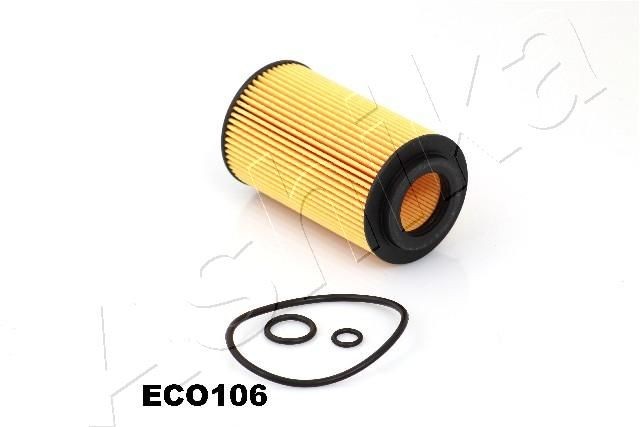 ASHIKA Filter Insert Inner Diameter: 32mm, Ø: 64,5mm Oil filters 10-ECO106 buy