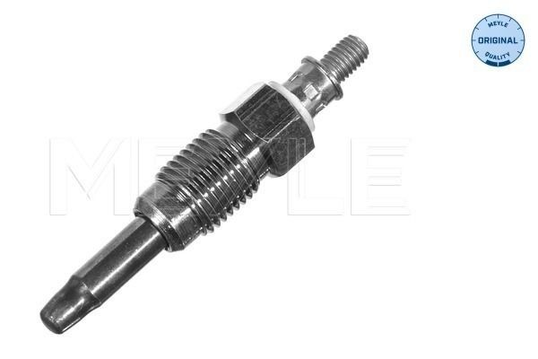 1000201032 Glow plug E161001 MEYLE 11V M12 x 1,25, Pencil-type Glow Plug, after-glow capable, 59 mm, 63°, ORIGINAL Quality