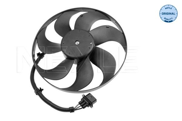 MEYLE 100 236 0009 Cooling fan VW LUPO 1998 in original quality