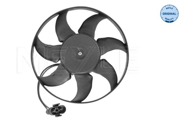 MEYLE 100 236 0049 Fan, radiator Ø: 345 mm, 450W, ORIGINAL Quality