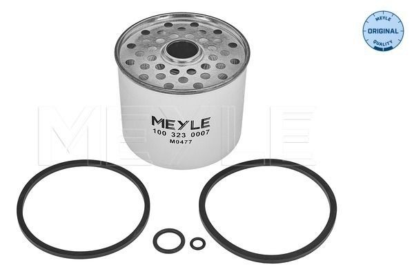 100 323 0007 MEYLE Fuel filters CITROËN Filter Insert, ORIGINAL Quality, with seal