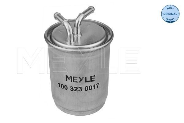 100 323 0017 MEYLE Fuel filters SKODA In-Line Filter, ORIGINAL Quality