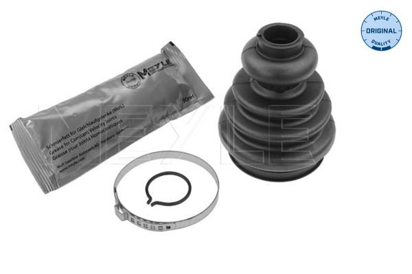 MEYLE 100 495 0026 Bellow Set, drive shaft transmission sided, Front Axle Right, Rubber, ORIGINAL Quality