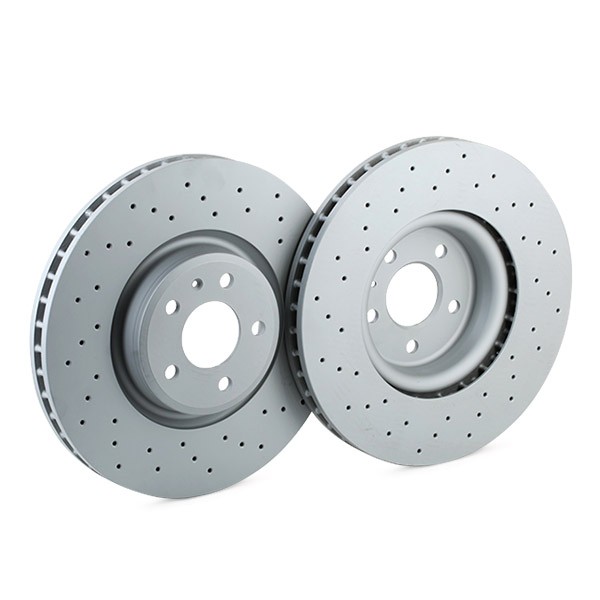100337352 Brake disc ZIMMERMANN 100.3373.52 review and test