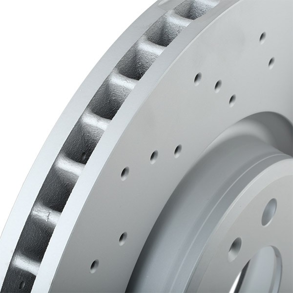 ZIMMERMANN 100.3373.52 Brake rotor 349x34mm, 6/5, 5x112, internally vented, Perforated, Coated, High-carbon