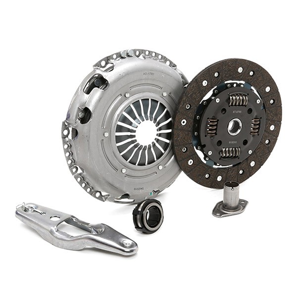 100.763 Clutch set 100.763 STATIM with bearing(s), with release plate, with clutch disc, with guide sleeve, with release fork, 220mm