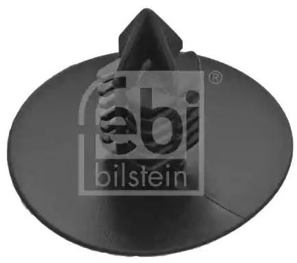 100542 FEBI BILSTEIN Door molding MERCEDES-BENZ Plastic, PE (Polyethylene), black
