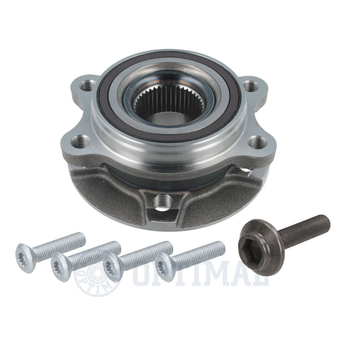 100550L Hub bearing & wheel bearing kit 100550L OPTIMAL with wheel hub, with integrated magnetic sensor ring, 141,8 mm