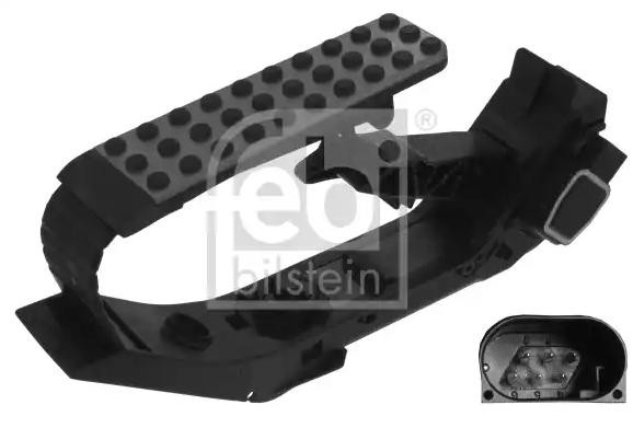 Accelerator Pedal FEBI BILSTEIN 100712 - Mercedes CLS Clutch system spare parts order