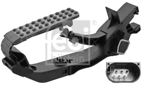 Buy Accelerator Pedal FEBI BILSTEIN 100713 - Clutch parts MERCEDES-BENZ CLS online