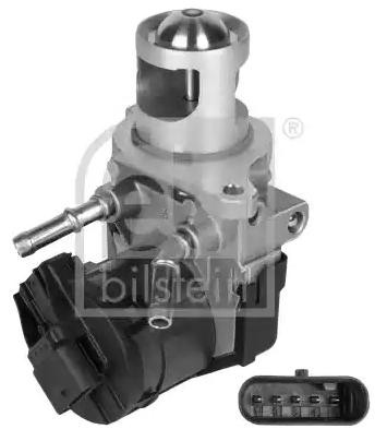 FEBI BILSTEIN with seal ring Number of connectors: 5 Exhaust gas recirculation valve 100872 buy