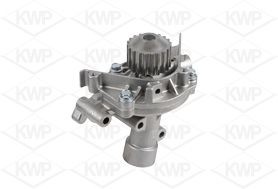 KWP 101045 Water pump Number of Teeth: 20, with lid, with seal ring, Mechanical, Metal, Water Pump Pulley Ø: 59,84 mm, for timing belt drive