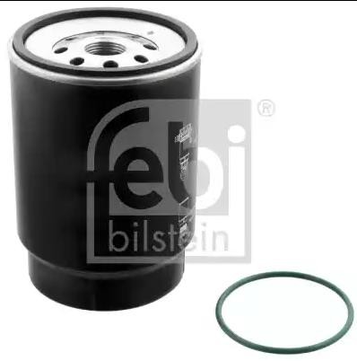 FEBI BILSTEIN Spin-on Filter, with seal ring Height: 153mm Inline fuel filter 101080 buy
