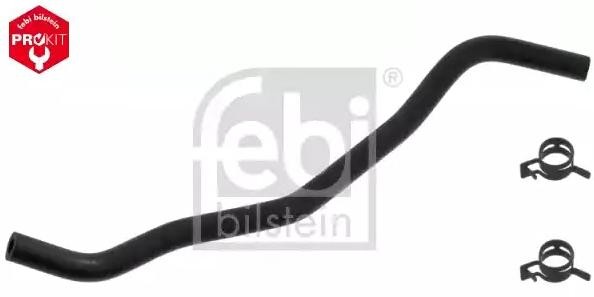FEBI BILSTEIN 9mm, EPDM (Ethylen-Propylen-Dien-Kautschuk), mit Schellen, febi Plus Dicke/Stärke: 4mm Kühlerschlauch 101242 kaufen
