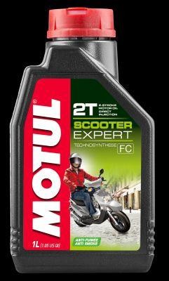 Motorrad MOTUL SCOOTER EXPERT, 2T 1l, Teilsynthetiköl Motoröl 101254 günstig kaufen