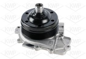 KWP with seal, Mechanical, Metal, Water Pump Pulley Ø: 106,3 mm, for v-ribbed belt use Water pumps 101284 buy