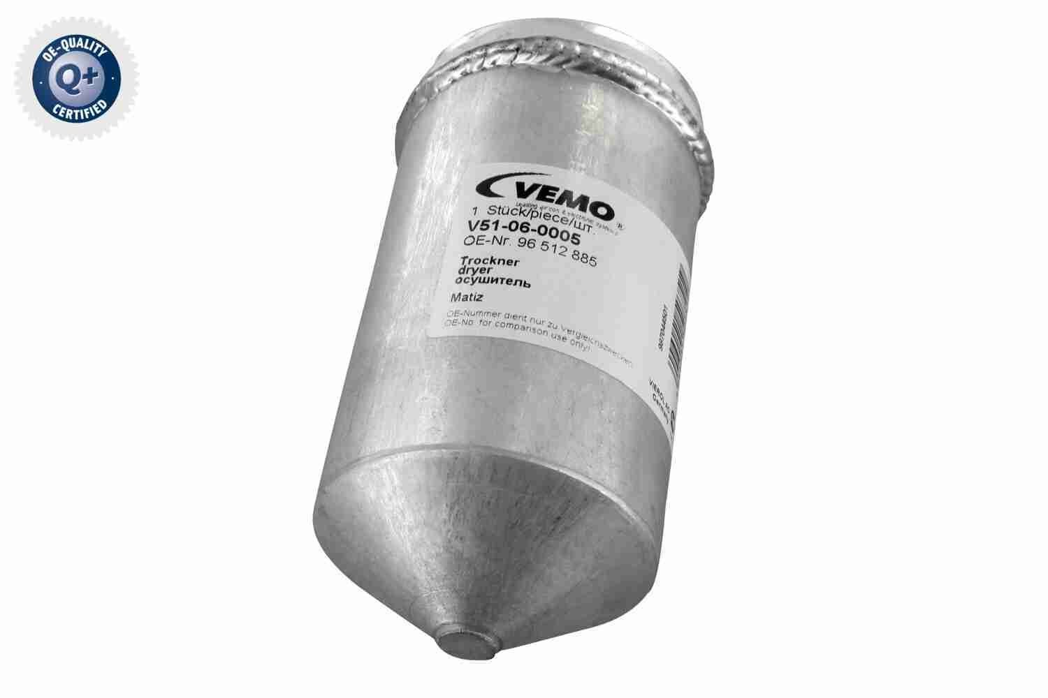 VEMO V51-06-0005 Klimatrockner Q+, Erstausrüsterqualität Chevy in Original Qualität