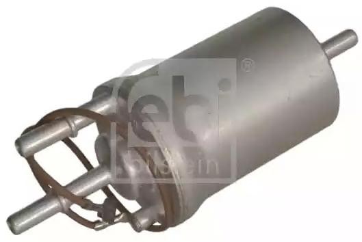 FEBI BILSTEIN In-Line Filter, with pressure regulator, with earth strap Height: 168,5mm Inline fuel filter 101317 buy