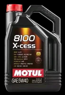 Olio motore MOTUL 8100 X-CESS 5W40 5l, 102870