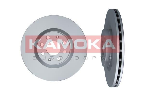 KAMOKA 103233 Brake disc Front Axle, 284x22mm, 4x100, Vented, Coated