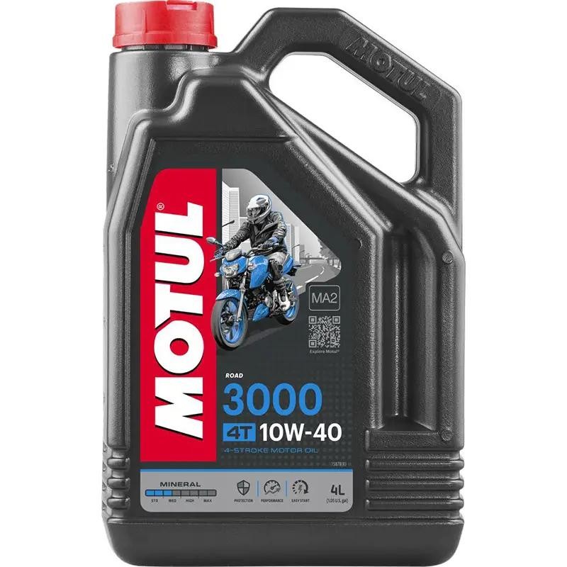 Automobile oil 10W-40 longlife petrol - 104046 MOTUL 3000, 4T