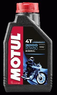 Car oil API SG MOTUL - 104048 4T