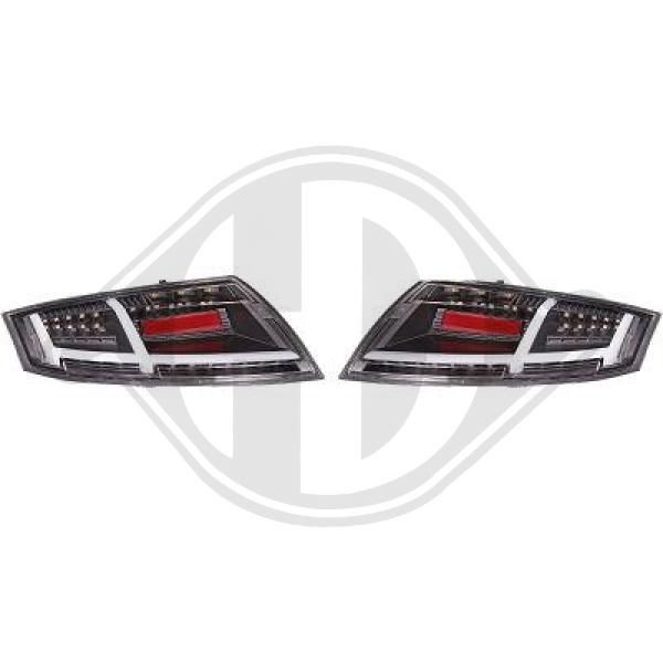 DIEDERICHS Combination Rearlight Set 1040892 Audi TT 2020