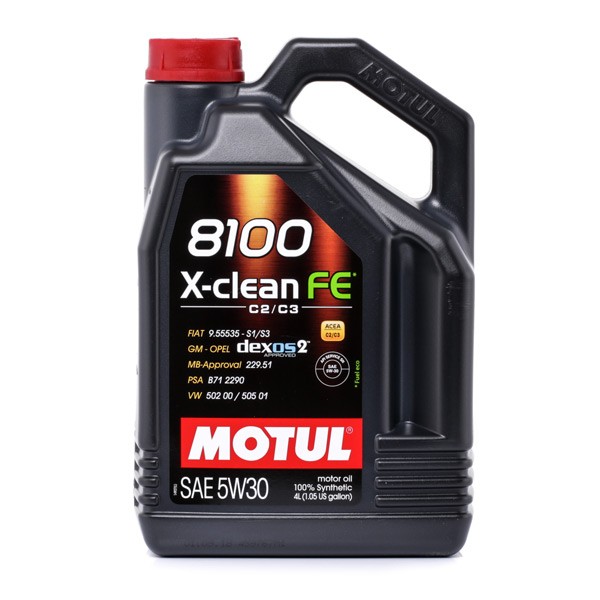 Olej silnikowy MOTUL XCLEAN FE 104776 5W30, 4l, Olej