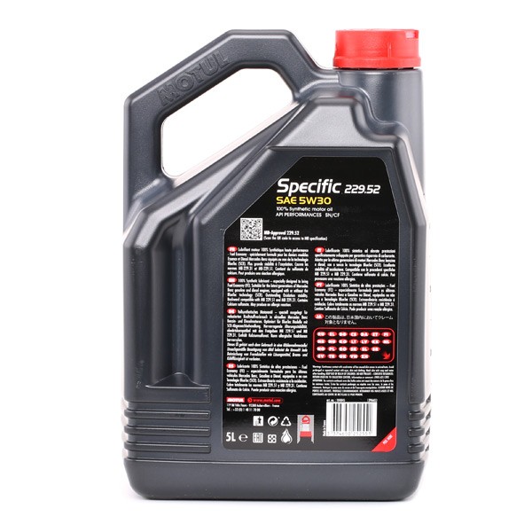 MOTUL 5W-30 Oil 5W-30, 5l, Synthetic Oil