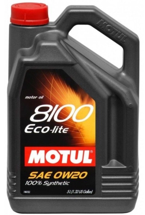 Automobile oil 0W-20 longlife petrol - 104983 MOTUL 8100, ECO-LITE